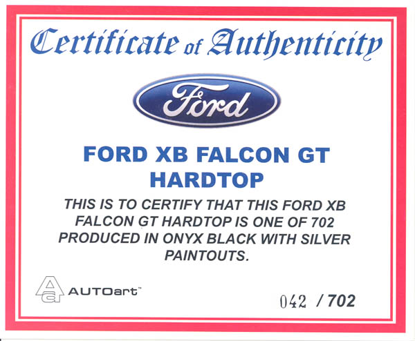 Item 'aa72876' certificate picture