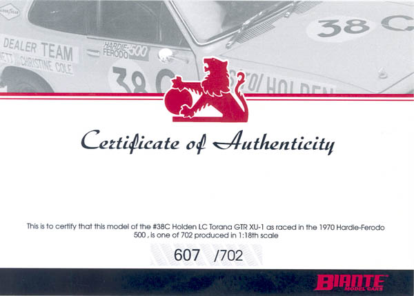 Item 'aa87062' certificate picture