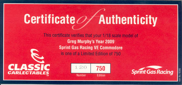 Item 'cc18385' certificate picture