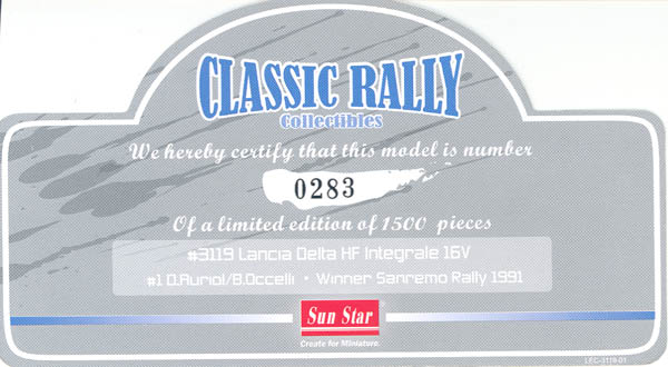 Item 'ch3119' certificate picture