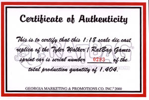 Item 'gmp7116' certificate picture